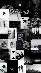 Download the perfect black and white pictures. Aesthetic Black Collage Background Novocom Top
