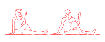 Lord Of The Fishes Pose Ii Padma Matsyendrasana Dimensions Drawings Dimensions Com