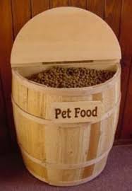 Food canisters & treat jars. 5 Stunning Wooden Dog Food Storage Containers