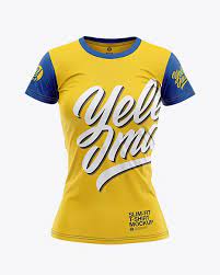 Download Women S Slim Fit T Shirt Mockup Front View In Apparel Mockups On Yellow Images Object Mockups Shirt Mockup Tshirt Mockup Clothing Mockup