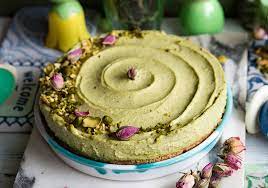 Bitte macht eine stäbchenprobe, denn jeder backofen und jede backform ist anders! Pistazien Cheesecake Kuhlschrankkuchen Ohne Backen