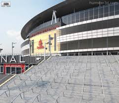 The north bank stand of en:arsenal stadium, highbury, london. Emirates Stadium 3d Model Architecture On Hum3d