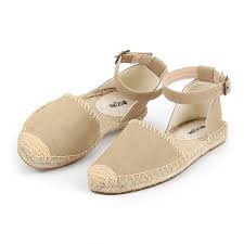 A footwear whose manufacture is deeply rooted in la rioja. Frauen 2019 Sommer Sandalen Ankle Strap Flache Espadrilles Sandalen Echt Leder Women S Sandals Aliexpress