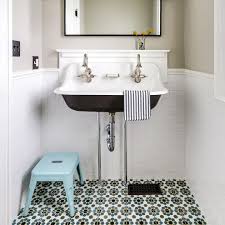chicago travertine tile room powder