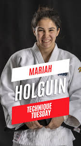 Mariah Holguin launching opponents into orbit, two feet at a time! 🚀👣 ,  Name this technique 👇👇👇, #TechniqueTuesday #TeamUSA #Judo #IJF #WorldTour