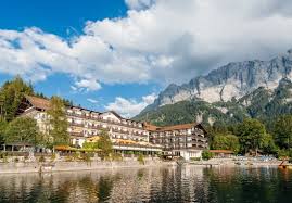 Nearby is germany's highest mountain, zugspitze, at 2,962 metres (9,718 ft) above sea level. Eibsee Hotel Prices Reviews Grainau Germany Tripadvisor