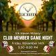 Club Member Game Night event image