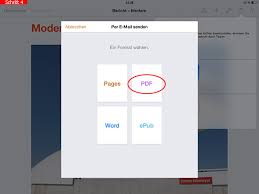 You can also upload images via the link or from file storage. Ipad Pages Dokument In Eine Pdf Umwandeln