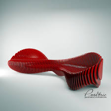 Parametric Bench By P Metric On Behance Furniture Design Inspiration Innovative Furniture Parametric Design