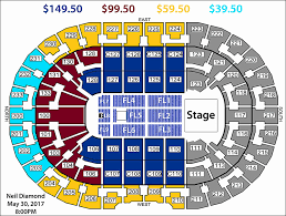 quicken loans arena seating chart with seat numbers fresh