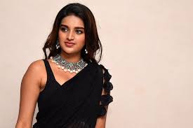 Actress Nidhi Agarwal Black Saree Images Ismart Shankar Pre Release New Movie Posters 113 photos were posted by other people. actress nidhi agarwal black saree
