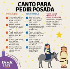 Desde la fe on X: Te presentamos la letra del tradicional canto para pedir  posada. 👉t.coLFubWO1avU t.coAOQzzobqHN  X