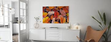 Leinwandbild exit / home decor leinwandbild congnac zigarre credify one : Herbstlaub Stilvolle Leinwandbilder Photowall