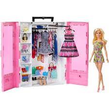 Ideal storage for up to 20 barbie dolls, barbie's clothes and barbie's shoes. Barbie Ultimate Closet Doll Set Target