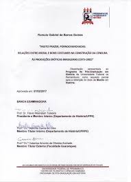 UNIVERSIDADE FEDERAL DE PERNAMBUCO CENTRO DE FILOSOFIA E CIÊNCIAS HUMANAS  PROGRAMA DE PÓS-GRADUAÇÃO EM HISTÓRIA ROMULO GABR