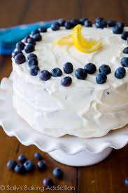 Looking for a great blueberry cake recipe? Lemon Blueberry Layer Cake Sally S Baking Addiction