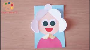 Card making birthday card craft happy birthday cards birthday card craft grandma birthday card fathers day crafts birthday crafts birthday cards 15 simple gifts to make for grandparents day. Grandma Craft With Circles Youtube