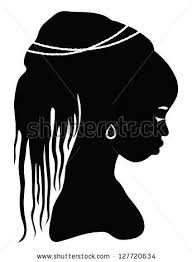 African Woman Art Black And White Black Silhouette African Woman Black Woman Silhouette Silhouette Art African Paintings