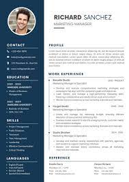 Free Resume Builder And Printable
