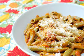 Meanwhile, cook penne according to box directions; Penne With Meaty Vodka Sauce What S Cookin Chicago