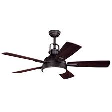 52 Abraham 5 Blade Led Ceiling Fan With Remote Light Kit Included Ceiling Fan Led Ceiling Fan Ceiling Fan With Light