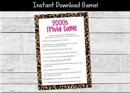 Circus trivia and fun facts with the entire family! 2000s Trivia Game Printable Adult Birthday Party Game Girls Night Game 21st Birthday Game Virtual Games Night Virtual Party Game By Pretty Printables Ink Catch My Party