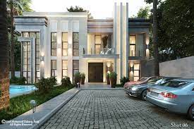 Luxury modern villa design in istanbul concept. Modern Villa Design On Behance
