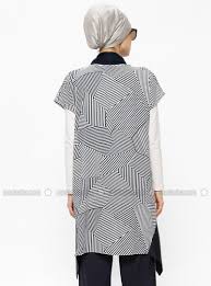 Kisa Kollu Tunik Lacivert Tunik Stil Kis