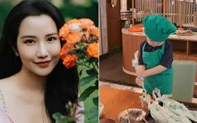 Hơn 1 năm mới đăng ảnh quý tử, hot mom hào môn Primmy Trương nhanh chóng  thu hút sự chú ý khi đưa con đi "ăn bánh kẹo" nhưng ở nơi ít