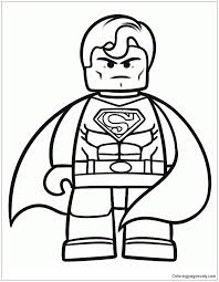 My favorite paper for hardcovers. Lego Superman 1 Coloring Pages Lego Coloring Pages Coloring Pages For Kids And Adults