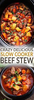 Slow Cooker Homemade Beef Stew Makes The Perfect Comforting Dish On A Cold Day Best Of All Homemade Beef Stew Crockpot Recipes Beef Stew Slow Cooker Beef Stew