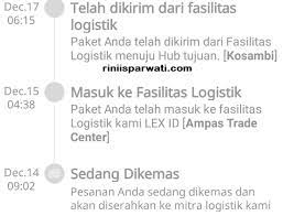 Menurut abbas (2012), manajemen logistik adalah suatu proses kegiatan fungsional untuk mengelola material, yang meliputi kegiatan perencanaan dan penentuan kebutuhan, penganggaran pengadaan, penyimpanan dan penyaluran, pemeliharaan, penghapusan dan pengendaliannya. Paket Masuk Ke Fasilitas Logistik Lazada Artinya Apa Dan Berapa Lama