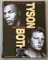 TYSON, MIKE-FRANCOIS BOTHA OFFICIAL PROGRAM (1999)