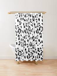 Leopard Animal Print Glam 3 Pattern Decor Art Shower Curtain By Anitabellajantz In 2020 Cute Shower Curtains Modern Shower Curtains Girls Shower Curtain