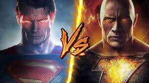 Black adam is not as strong as Superman neither is shazam they are both  like only half of Superman's strength black adam tried to fight ultra man  and gets his jaw crushed