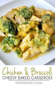 Many of these dishes are a snap to prepare, making them excellent options for busy weeknights. Delicious Cheesy Chicken Broccoli Bake Casserole