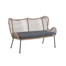 Mimosa Butterfly Wicker Bench Seat Bunnings Warehouse Wicker Bench Seating Home Decor