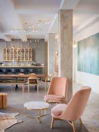 Hi Lo Hotel Lobby In Portland Oregon By Jessica Helgerson Yellowtrace Hotel Interior Design Lobby Design Hotel Room Design