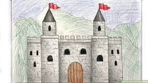 How To Draw A Medieval Castle (With Pictures) - Wikihow