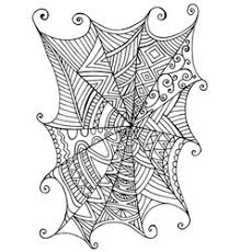 Plus, it's an easy way to celebrate each season or special holidays. Coloring Page Spider Web Vector Images 76