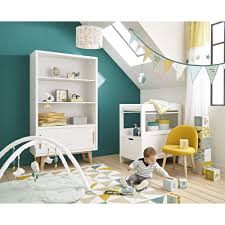 Alfombra Con Motivo De Triangulos De Algodon 120 X 180 Cm Gaston Chambre Bebe Deco Chambre Bebe Chambre Bebe Vert