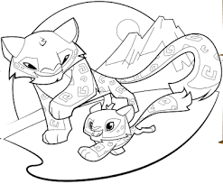 If you're planning a jungle or monkey themed birthday party for your little monkey, you're going to love this new monkey coloring page. Animal Jam Coloring Pages Of Snow Leopard