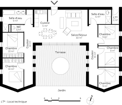 Afficher L Image D Origine Maison Plain Pied Plan Maison En U Plan Maison Plain Pied