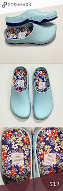 Gardenline Gardening Clogs Aldi Blue Size10 In 2020 Garden Clogs Clogs Slip On Sneaker