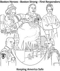 You can download free printable patriot day coloring pages at coloringonly.com. Keeping America Safe Patriots Day Coloring Pages Best Place To Color Coloring Pages Patriots Day Patriots