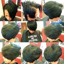 Razor Chic Of Atl Sassy Hair Relaxed Hair Cute Hairstyles For Short Hair