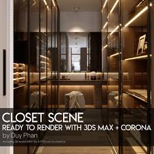 Free 3d interior models for download, files in 3ds, max, c4d, maya, blend, obj, fbx with low poly, animated, rigged, game, and vr options. Free Duy Closet Interior 3d Scene