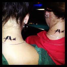 Matching Best Friends Tattoos Nicole Novembrino Novembrino Destefano Matching Tattoos Tattoos Neck Tattoo