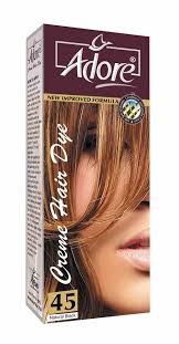 Stay with a neutral color, unless you the telltale sign of a botched dye job is when the result is too black, too red, or too orange. Adore Natural Black Hair Dye 45 Buy Online At Best Prices In Pakistan Bucket Pk
