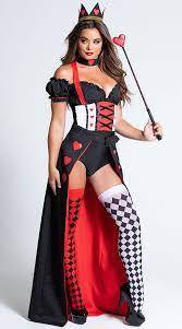 Enchanting Royal Heart Queen Costume, sexy queen of hearts costume -  Yandy.com